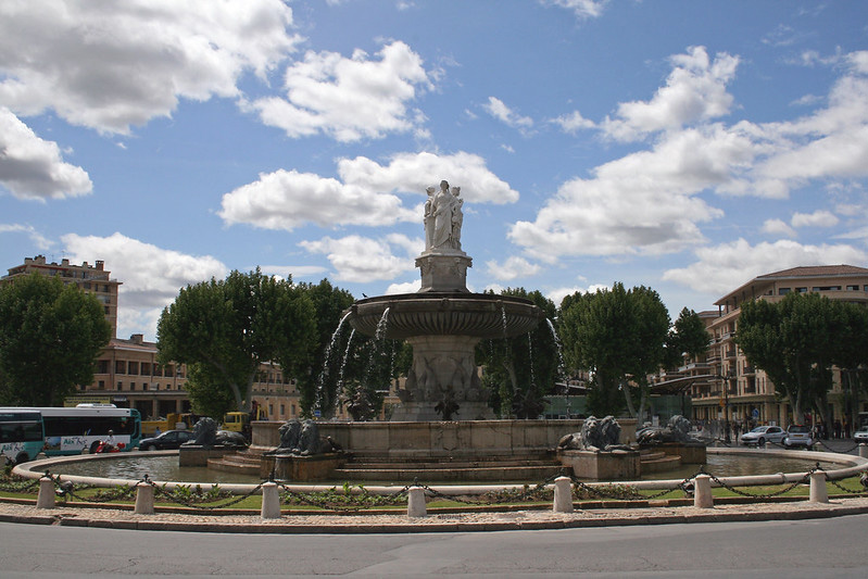 Fontaine de la Rotonde Aix-en-Provence